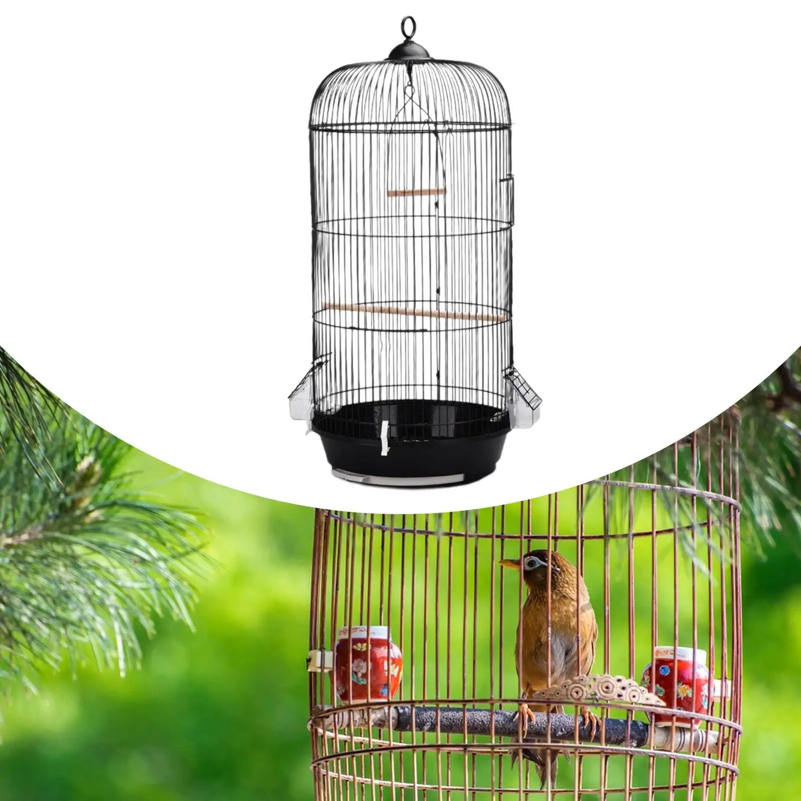 Art Bird Cage Bird House Mesh Ventilated
