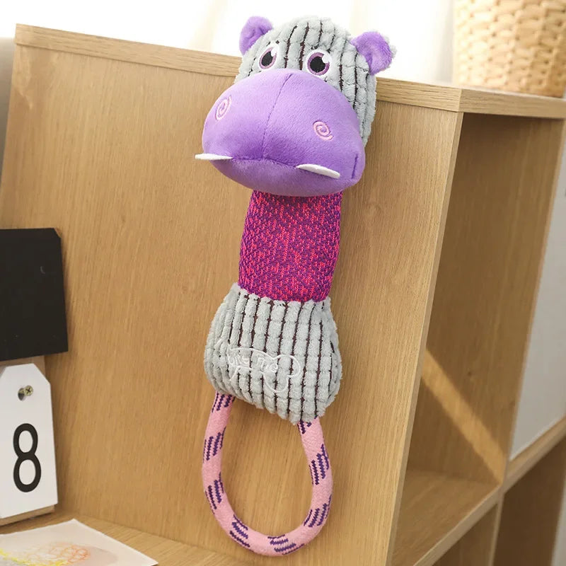 Durable Squeaky Plush Dog Toys