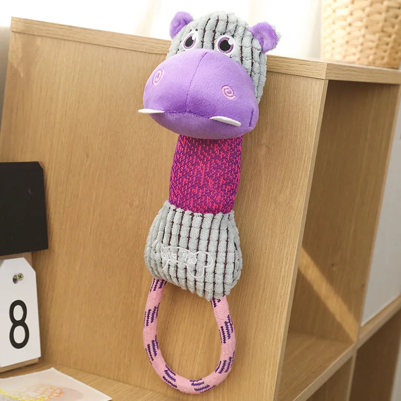 Durable Squeaky Plush Dog Toys