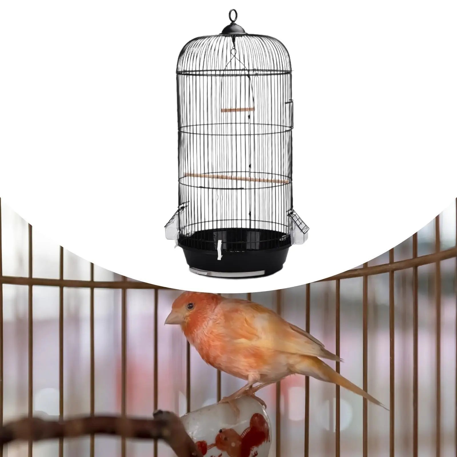 Art Bird Cage Bird House Mesh Ventilated