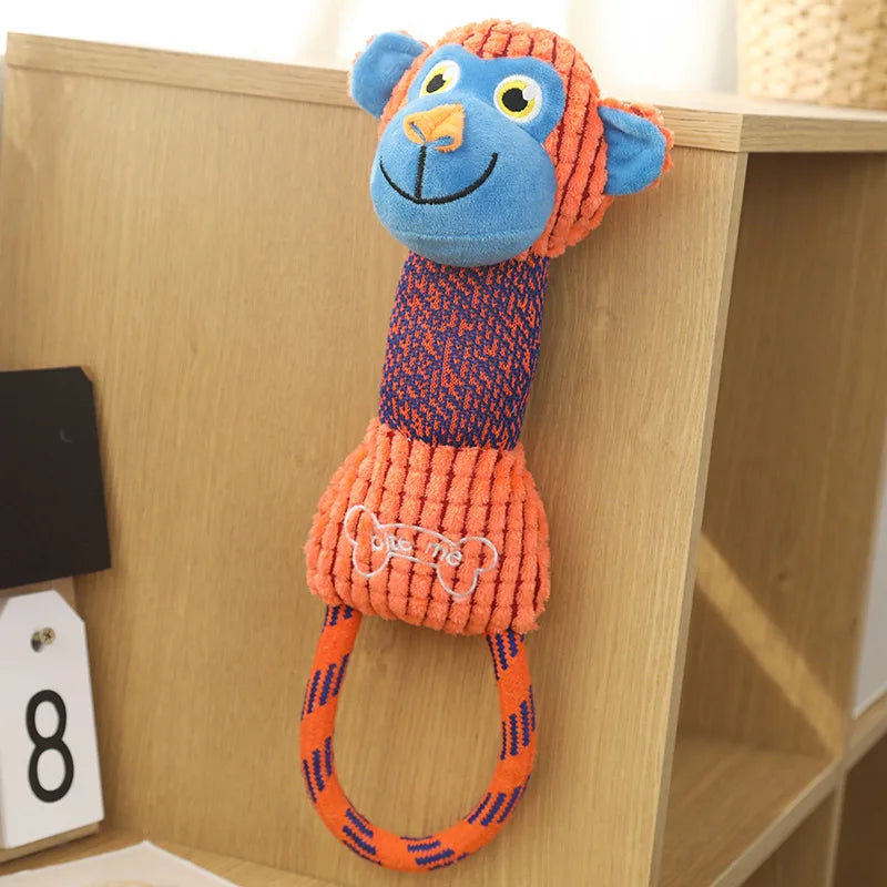 Durable Squeaky Plush Dog Toys