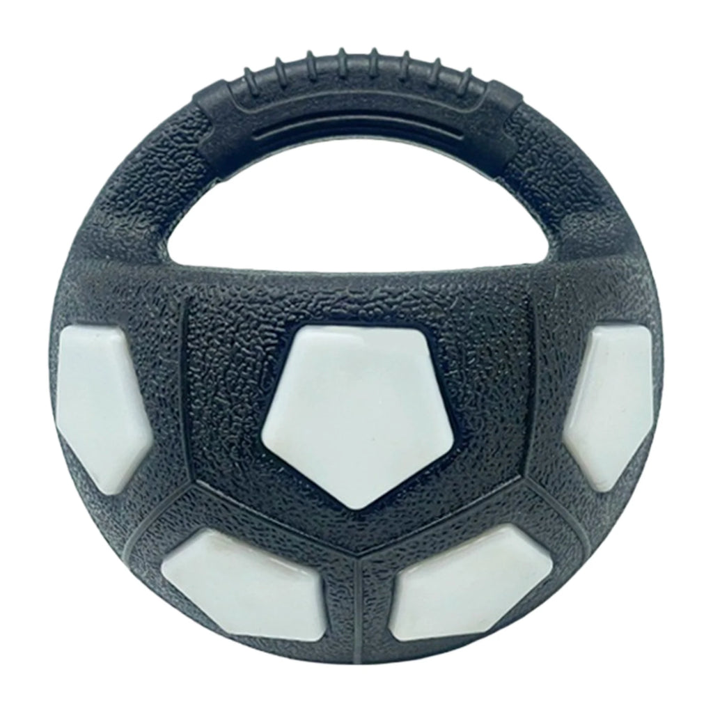 Dog Football Toy with Handle