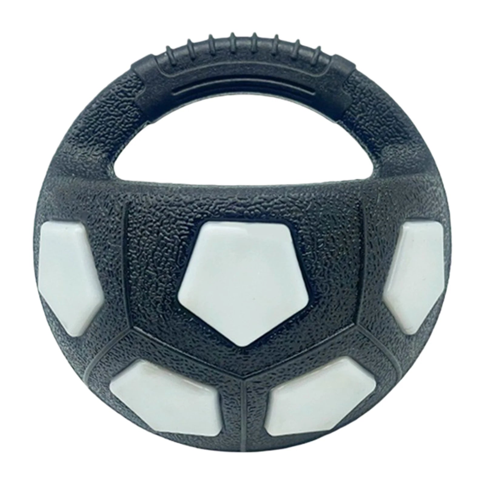 Dog Football Toy with Handle