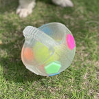 Dog Football Toy with Handle