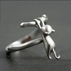 925 Sterling Silver Cat Branch