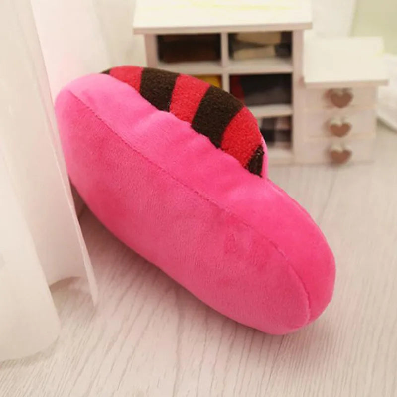Pet Toys Squeaker Plush Slipper