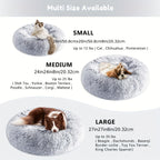 [Soft Donut Cat Bed Nest]